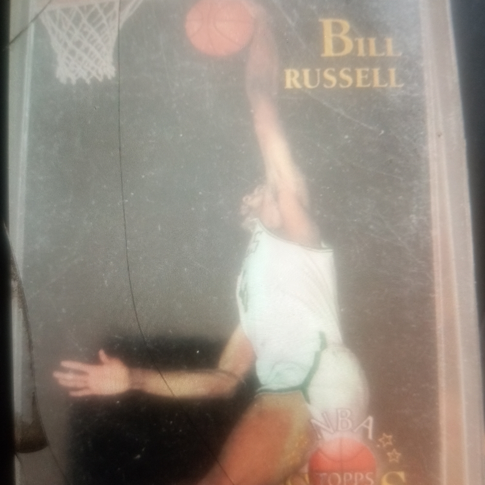 Bill Russell NBA Topps Trading Card
